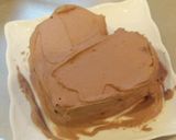 ハートのチョコレートケーキ☆★☆作り方20写真
