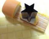 流れ星をかまぼこて子供と、一緒に作ろう！作り方2写真
