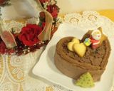 ハートのチョコレートケーキ☆★☆作り方23写真