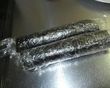 ｼｰﾁｷﾝご飯に魚ニソで簡単海苔巻作り方3写真