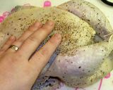 丸鶏のローストチキン♡グレービーソースも作り方3写真