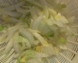 簡単で美味しい白菜のミルクパスタ作り方1写真
