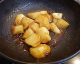 子供洋食？ジャガイモのウスターソース炒め作り方3写真