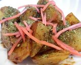 子供洋食？ジャガイモのウスターソース炒め作り方4写真