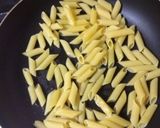 フライパンで焼いてパスタスナック作り方2写真