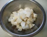 ホクホクとろ～り♡長芋と豆のホットミルク作り方1写真