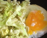 簡単！お好み焼き風キャベツ焼き♪作り方2写真