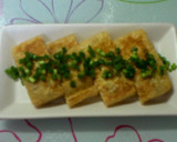 おつまみに＊油揚げの納豆はさみ焼き作り方5写真