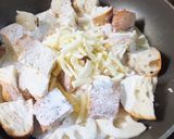 レンコンとフランスパンのグラタン作り方7写真