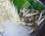 ほうれん草ときのこの常夜鍋作り方2写真