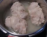 かなりズボラ、クリスマスローズマリー煮鶏作り方2写真