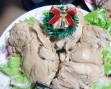 かなりズボラ、クリスマスローズマリー煮鶏作り方4写真