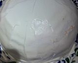 クリスマスケーキ白いお山作り方8写真