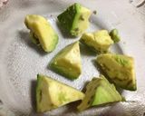 簡単☆アボカド明太の白和え風!?サラダ作り方5写真