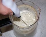 ホットミルク～抹茶味～作り方1写真