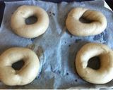 とろろ昆布醤油べーぐる作り方2写真