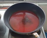 [簡単]チンゲン菜のトマトソースパスタ作り方3写真