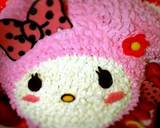 マイメロ♥♥♥立体キャラケーキ作り方9写真