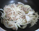 焼き豆腐と豚ひき肉の甘辛とろみ煮作り方3写真