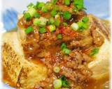 焼き豆腐と豚ひき肉の甘辛とろみ煮作り方6写真