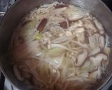 肉団子ときのこの中華春雨スープ作り方3写真