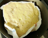 お好み焼き粉でエリンギと明太子の蒸し焼き作り方4写真