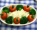 簡単クリスマス☆ポテサラのマヨチー焼き作り方3写真