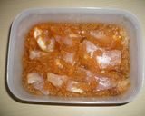 鶏肉のにんじんソースかけ作り方2写真