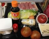 たったひと手間で絶品りんごの割下すき焼き作り方1写真