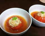 まるごとトマト包みスープ作り方8写真