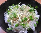 ごはんモリモリ～☆いわしの蒲焼き丼♪作り方7写真