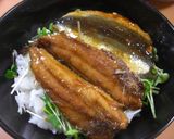 ごはんモリモリ～☆いわしの蒲焼き丼♪作り方8写真