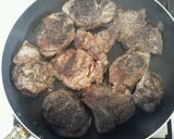 圧力鍋で簡単!!牛すね肉の赤ワイン煮作り方2写真