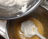 ブッシュドノエル☆モカバタークリーム作り方3写真