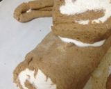 ブッシュドノエル☆モカバタークリーム作り方10写真