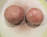 アヒージョステーキ♡クリームソース添♪作り方1写真
