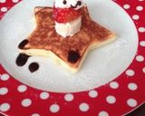 苺サンタとクリスマスツリーのホットケーキ作り方8写真