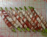 焼肉のタレで簡単に＊アスパラの豚バラ巻き作り方1写真