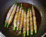 焼肉のタレで簡単に＊アスパラの豚バラ巻き作り方4写真