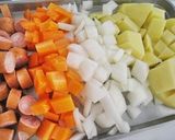ホットミルクトマトチャウダー作り方1写真