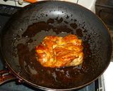 パパのフライパンで焼き鳥作り方5写真
