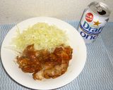 パパのフライパンで焼き鳥作り方6写真