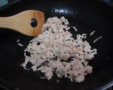 筍と鶏挽き肉のそぼろ煮作り方3写真
