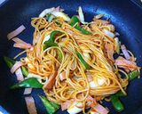 ナポリタン鉄板焼き作り方2写真