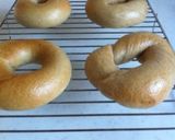 とろろ昆布醤油べーぐる作り方3写真