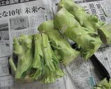 捨てないで！!ブロッコリの芯のサラダ作り方1写真