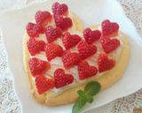 ハートクッキーでハートいちごタルト♪作り方21写真