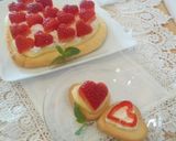 ハートクッキーでハートいちごタルト♪作り方20写真