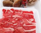 牛肉と椎茸としめじの醤油煮作り方1写真