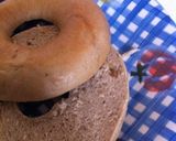 とろろ昆布醤油べーぐる作り方4写真